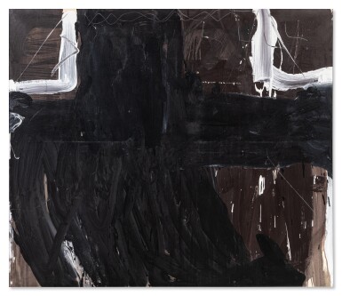 Grand papier peint aux angles blancs
