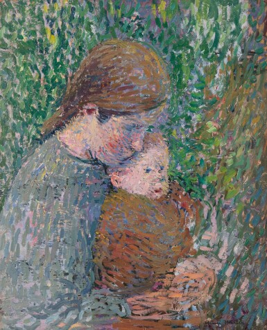 Jeune femme et enfant