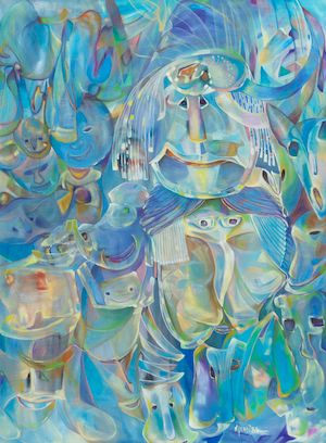 Joseph Ntensibe (Ugandan, born 1953) Untitled