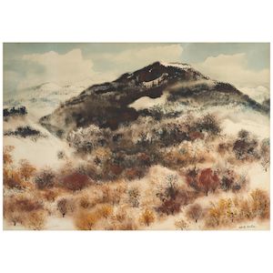 Adolf Arthur Dehn (1895-1968) Cold Hills sheet 20 3/4 x 28 1/2 in. (52.7 x 72.4 cm.) (Executed in 1957.)