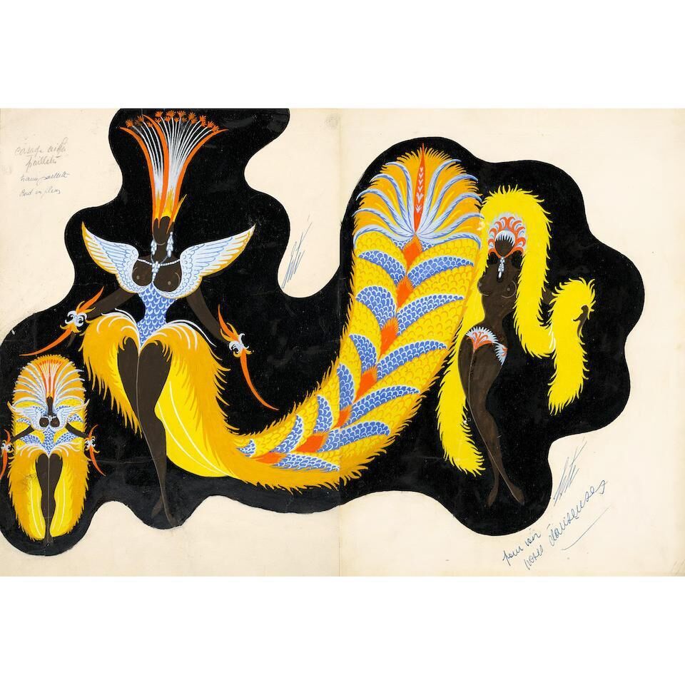 Oiseaux, mannequins, November 21, 1958
