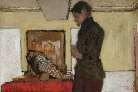Édouard Vuillard, Le peintre Maximilien Luce dans son atelier