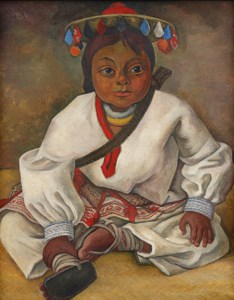 Diego Rivera, Niño indígena huichol (Nayarit, México)