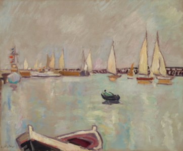 Louis Valtat, Barques et voiliers à Ouistreham