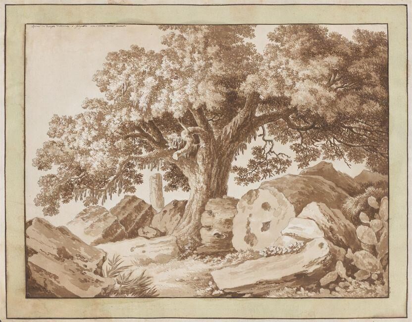 ”Ruines du Temple d'Hercule à Girgente”