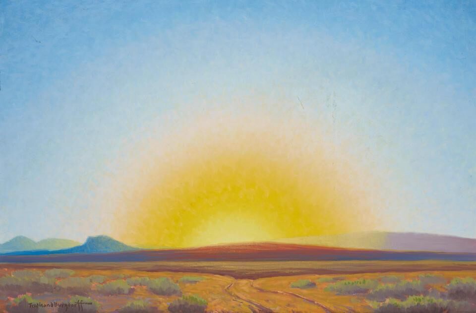Sunset-Mojave Desert