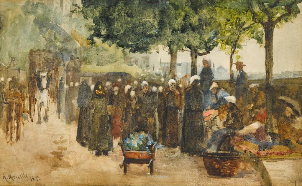 Street Scene, France