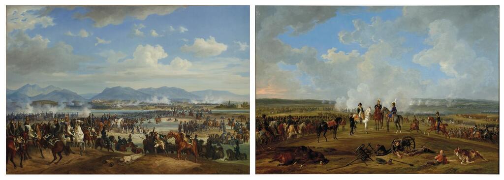 Bataille sur la Piave en Haute Italie, 8 mai 1809 ; Le soir du 26 juillet 1812, entre Ostrovno et Vitebsk