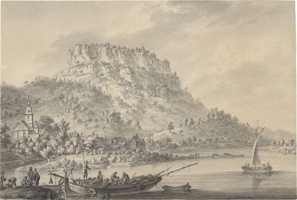 View of Lilienstein