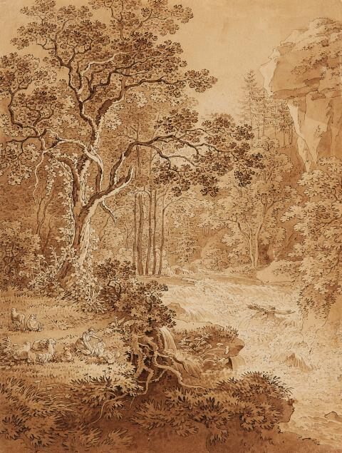 Landscape in the Schandauer Grund