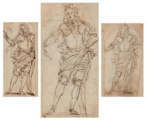 Three Studies for a Standing Figure