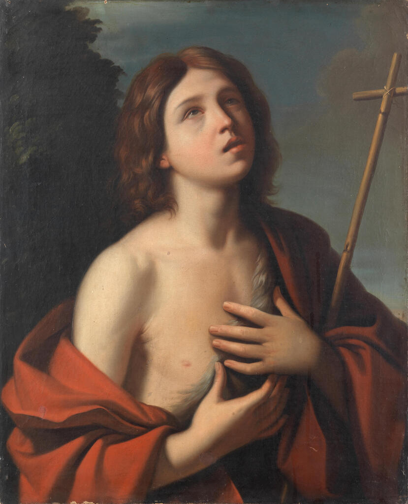 Saint John the Baptist unframed