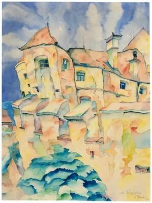 "Aus Burghausen" ("From Burghausen")