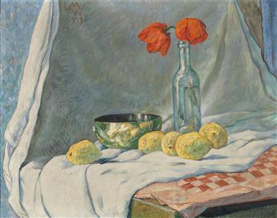 Still Life with Lemons and Tulips