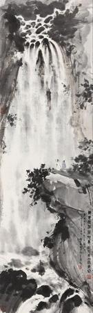 Fu Baoshi, Waterfall