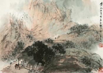 Fu Baoshi, Scenery Of Chongqing