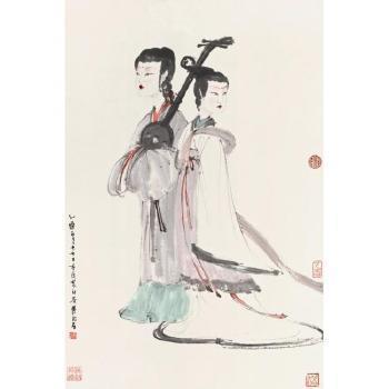 Fu Baoshi, Court Ladies