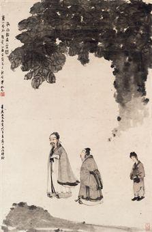 Fu Baoshi, Scholars