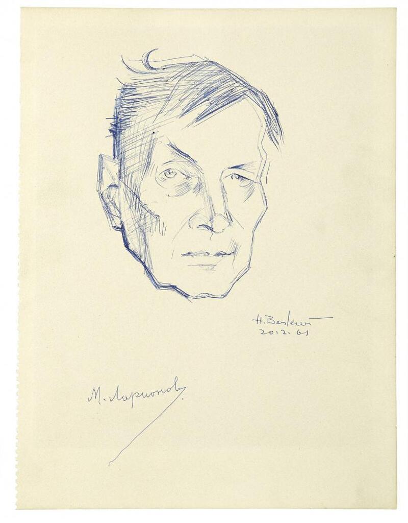 Portrait of Mikhail Larionov