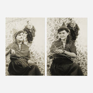 Portrait of Gertrude Abercrombie (two works)