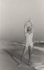 Jerry (figure with arms raised). Circa 1940s.