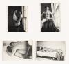 A series of 4 intimate photographs of Ted Starkowski and Chuck Howard. 1954.