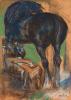 Untitled (Horse and Figure)
