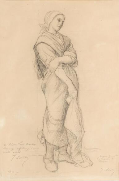 Study for Les Lavandieres Bretons