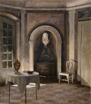 Interiør fra Liselund (Interior from Liselund)