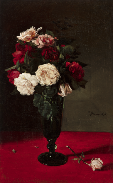Roses in a Vase
