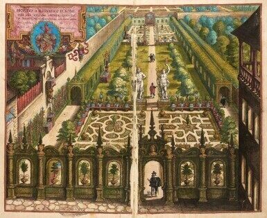 Florilegium renovatum et auctum, Frankfurt, 1641, coloured plates, calf gilt