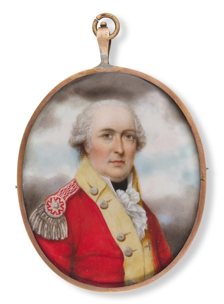 Portrait of an officer, circa 1800