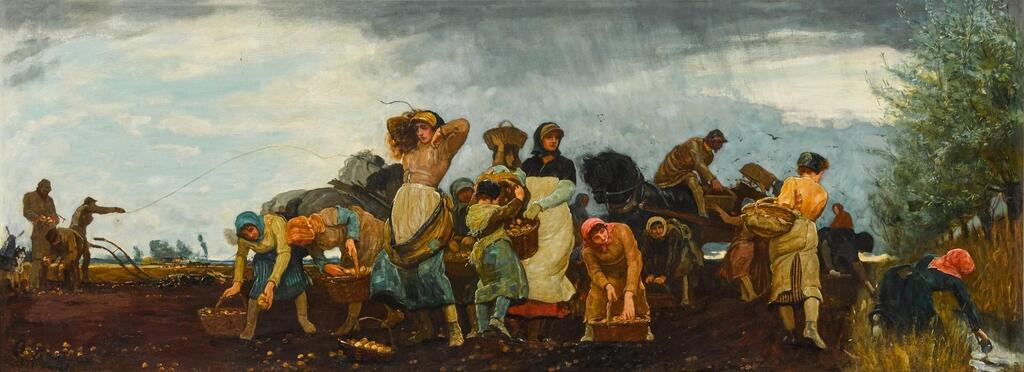 The Potato Harvest in the Fens