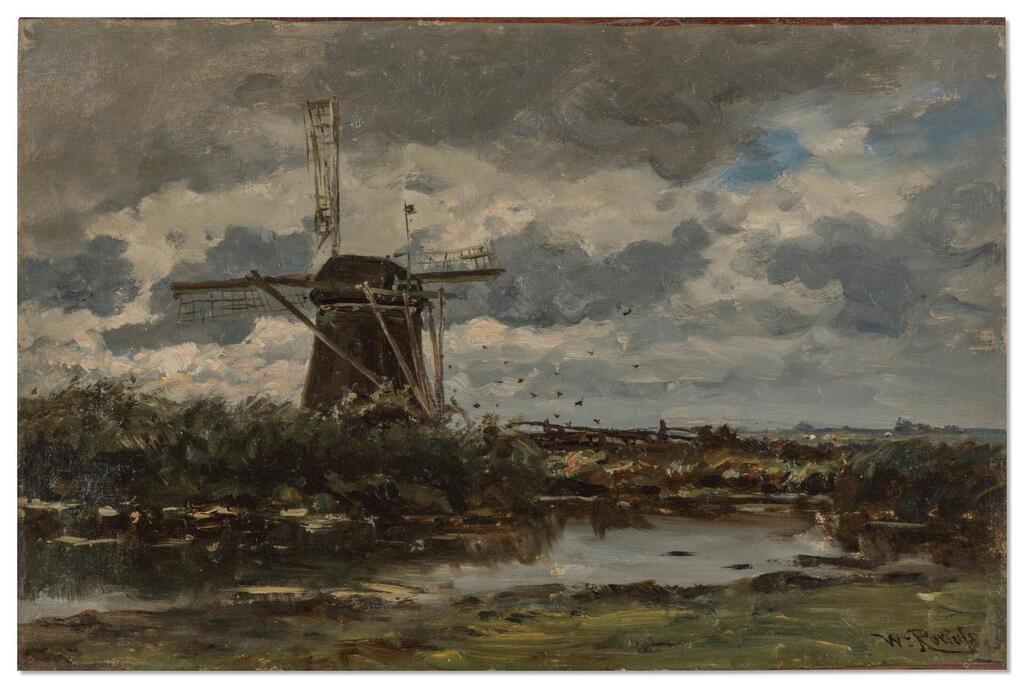 Bords du Gein pres d'Abcoude: the river Gein near Abcoude.