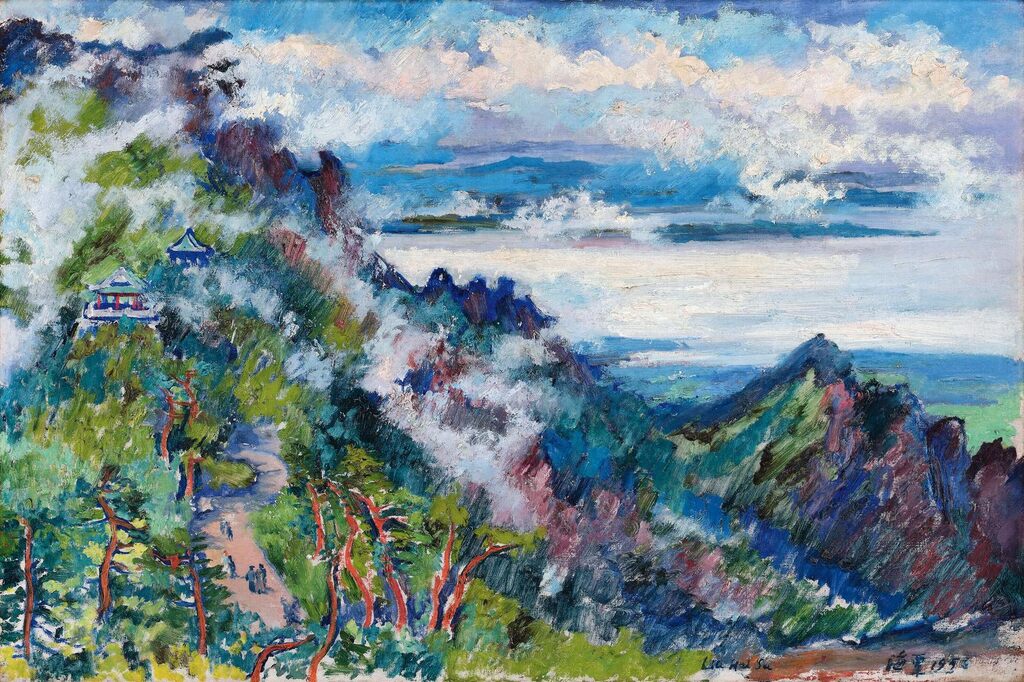 Clouds in Han Pokou, Lushan Mountain