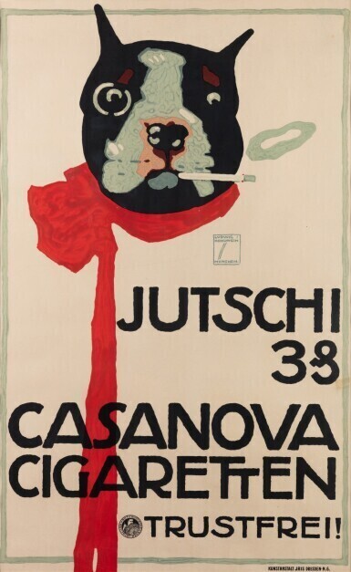 Jutschi Casanova Cigaretten, 1914