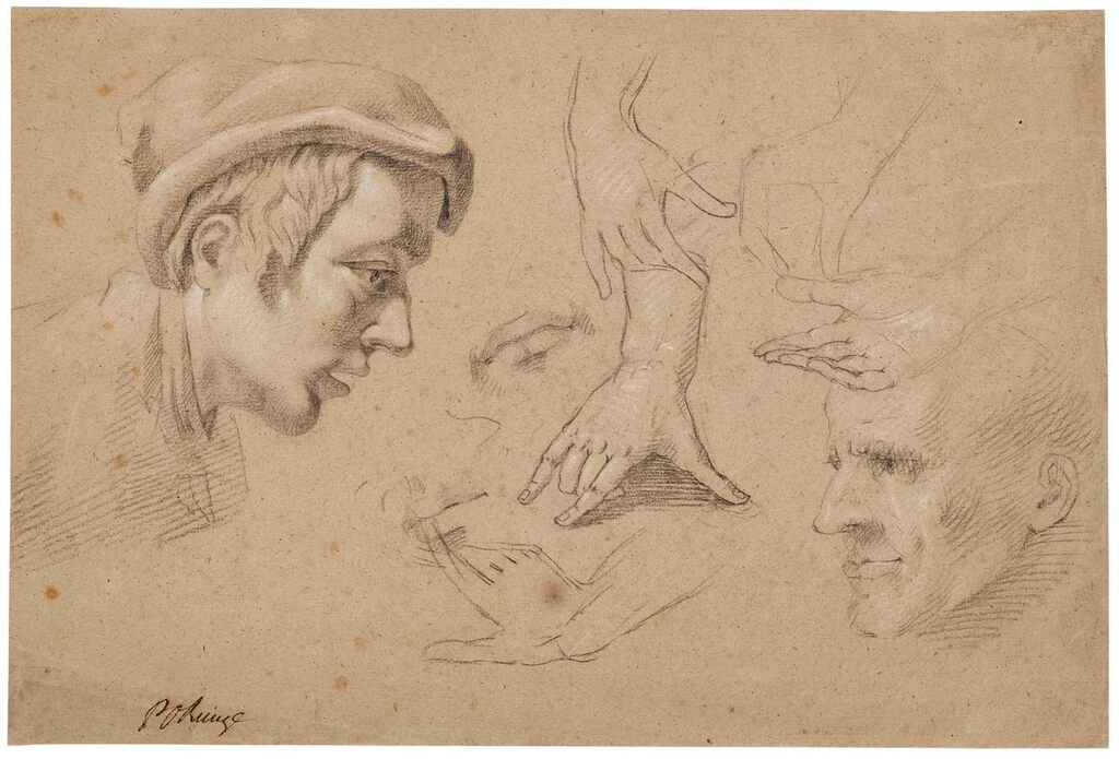 Study of heads and hands