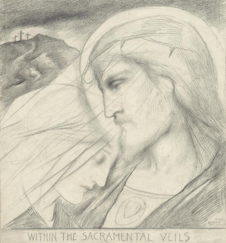 Within the sacramental veils