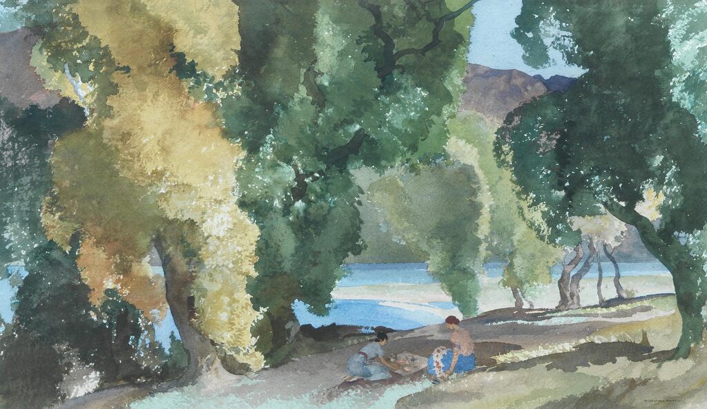 A woodland picnic