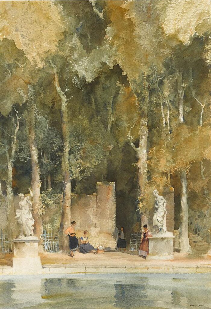 Gossip in a Park