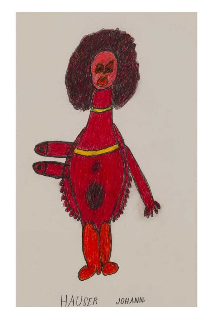 Untitled (Nackle Frau)