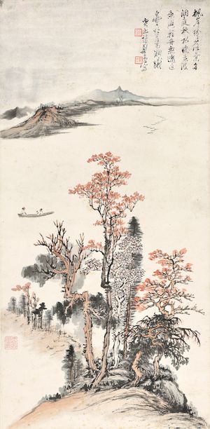 Sailing in the Autumn River