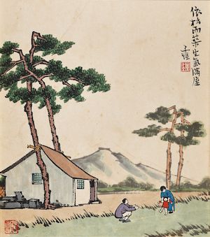 House by the Pine Tree