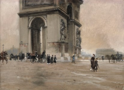 L' Arco di Trionfo a Parigi
