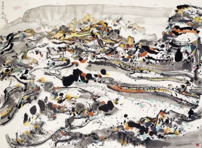 Wu Guanzhong, The Grand Canyon