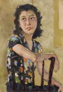 Portrait of Mrs Lu Yun Tao (small draft)