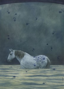 Departing Horse