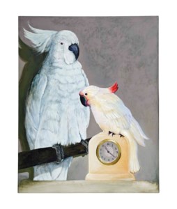Cockatoo Clock; and a companion work L Structure