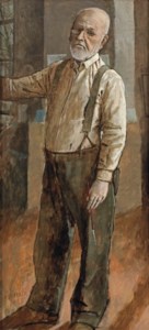 Zelfportret staand
