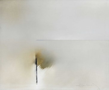 Estudio en vertical y ocre (Study in vertical and ochre)